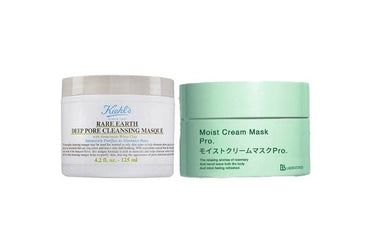 Крем + Маска Kiehl's White Clay Mask & Resurrection Grass Mask - Boxette Shop