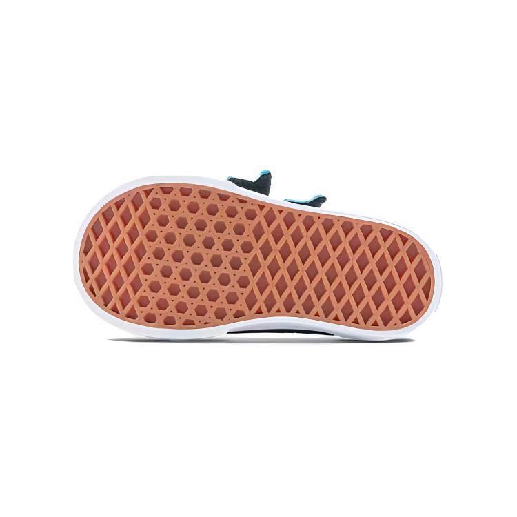 Vans kanvas + sigir terisi yumshoq qulay, past to'pli bolalar poyabzali dengizchi chaqaloqlar va chaqaloqlar