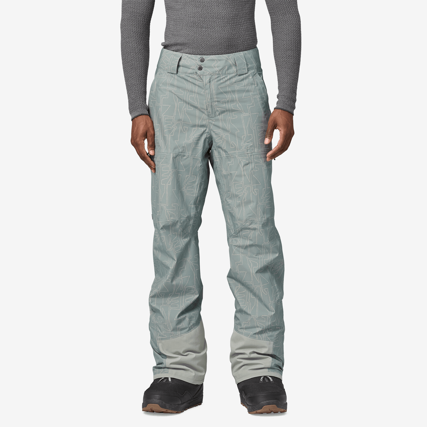 Patagonia patagonia powder town waterproof breathable thermal ski pants men's - Boxette Shop