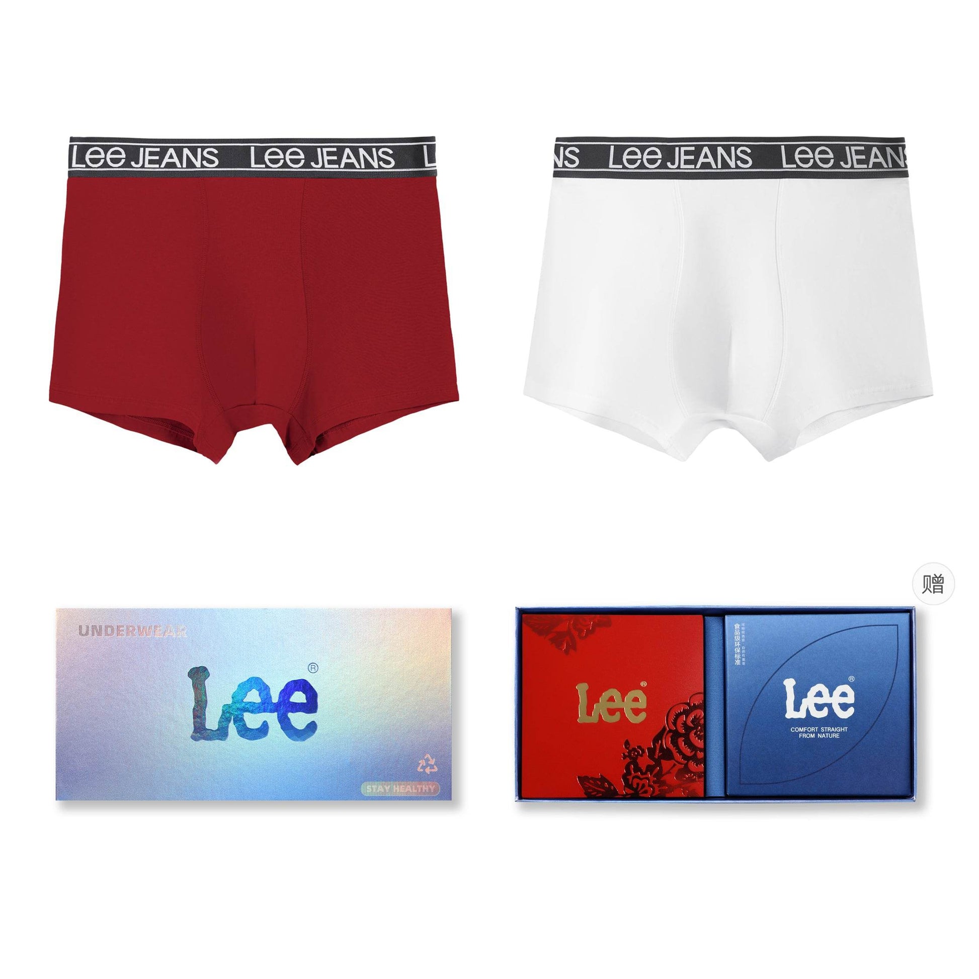 Трусы мужские Lee Cotton Alphabet Logo - Boxette Shop