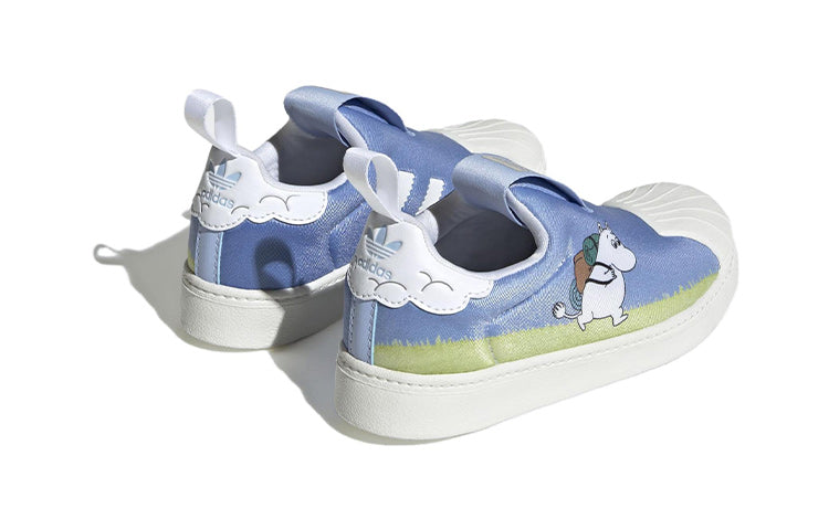 Moomin x Adidas Originals Superstar 360 bolalar krossovkalari