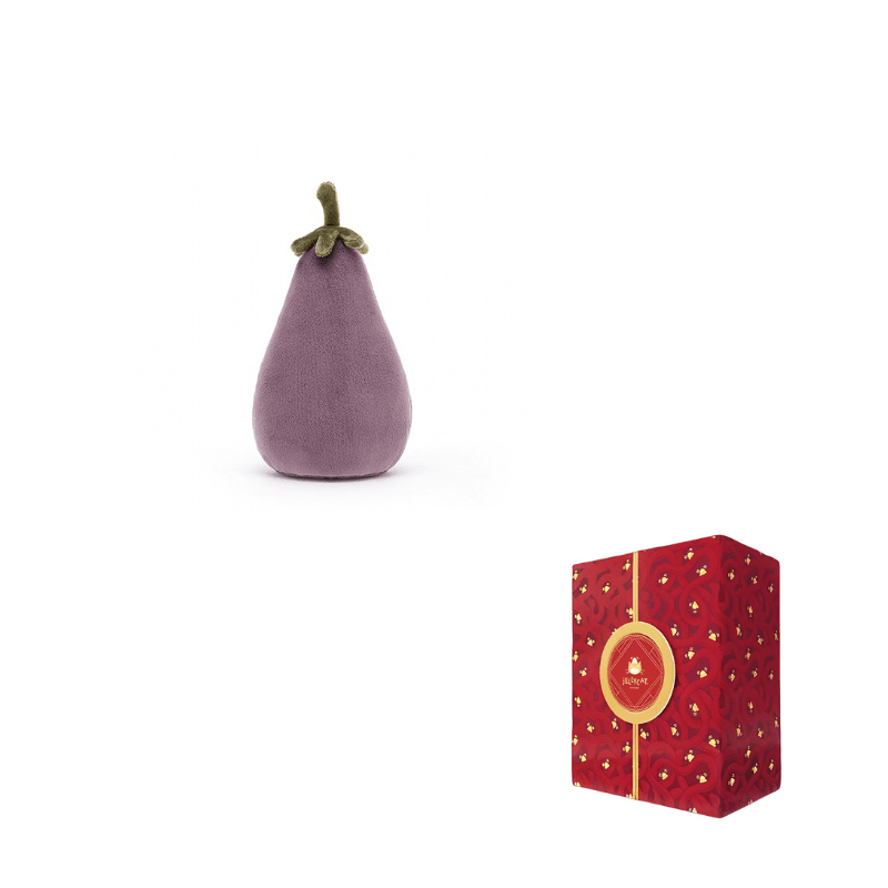 Мягкая игрушка Jellycat - Живой баклажан - Boxette Shop