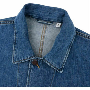 Джинсовая куртка мужская Однотонная Uniqlo - Boxette Shop