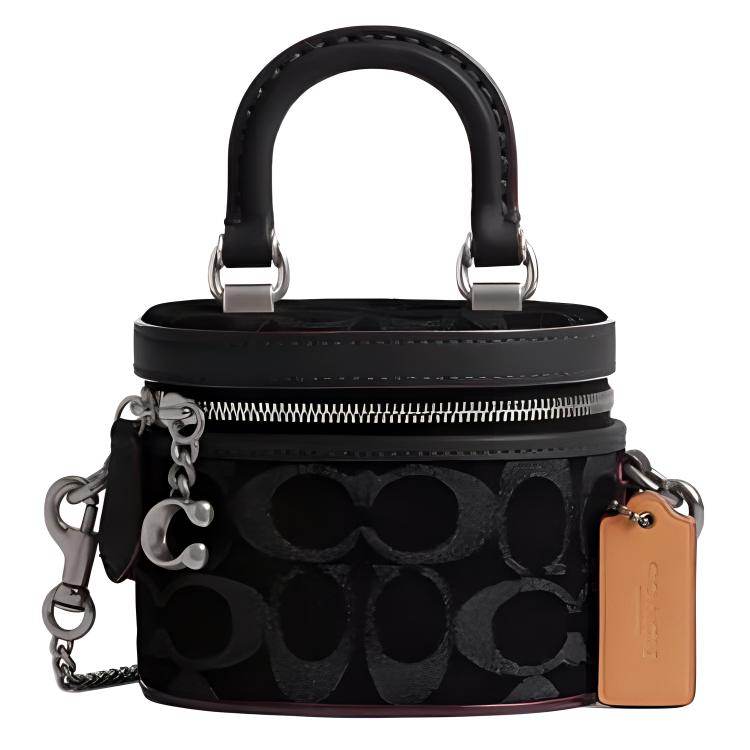 Сумка женская Coach Trail 12 Zip Closure Signature - Boxette Shop