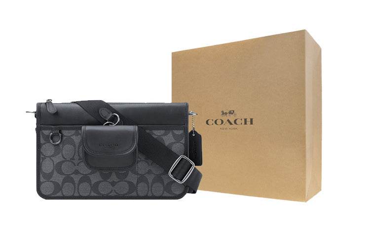 Сумка мужская Coach Heritage 25 Old Flower Colorblocking S - Boxette Shop