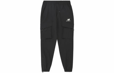 Yangi balansli to'qilgan ish kiyimi chizilgan uzun trikotajli erkaklar qora shimlari