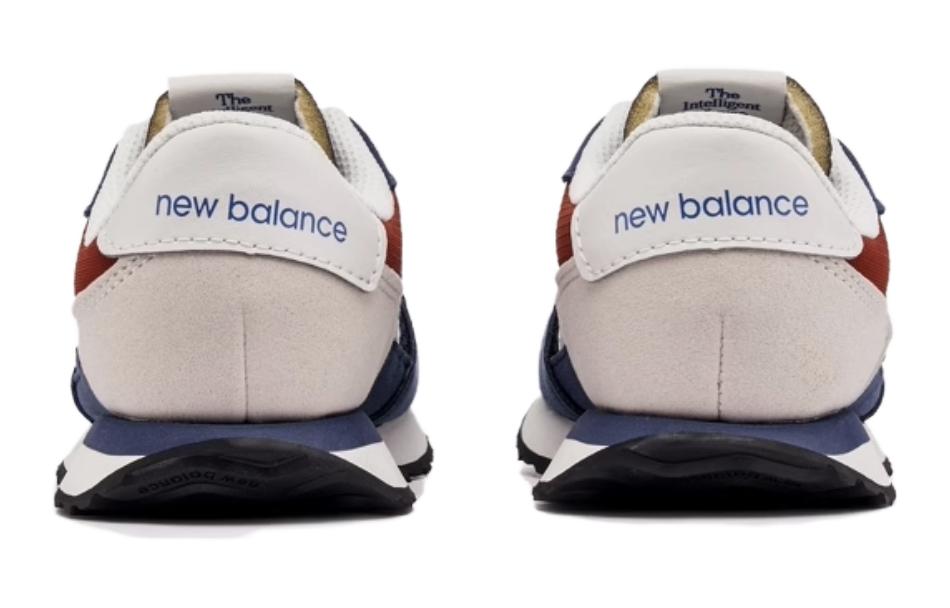 New Balans nb 237 mos keladigan anti kick past ustki bolalar uchun kundalik qizil bolalar poyabzali