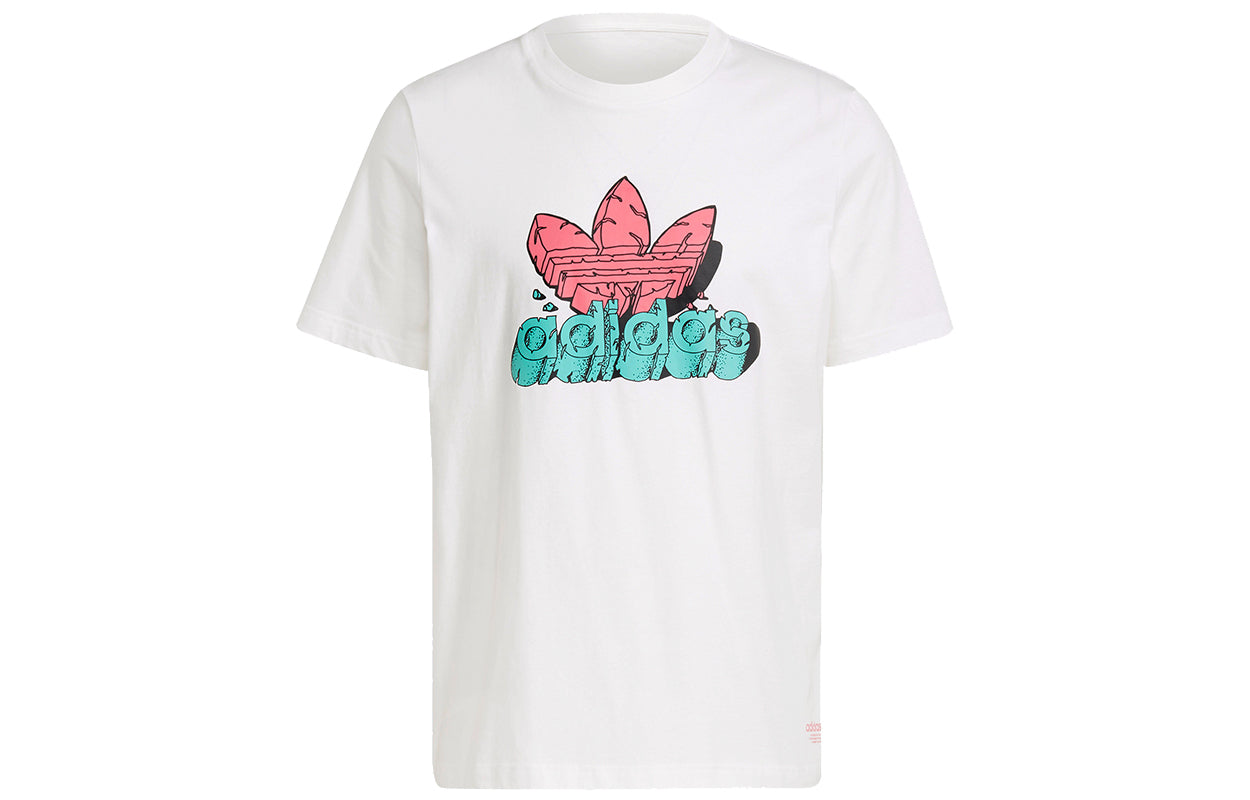 Adidas Originals Shamrock 5 Jurassic Theme erkaklar futbolkasi