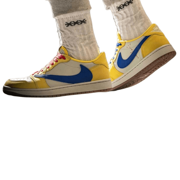 Кроссовки детские Travis Scott x Jordan Air Jordan 1 - Boxette Shop