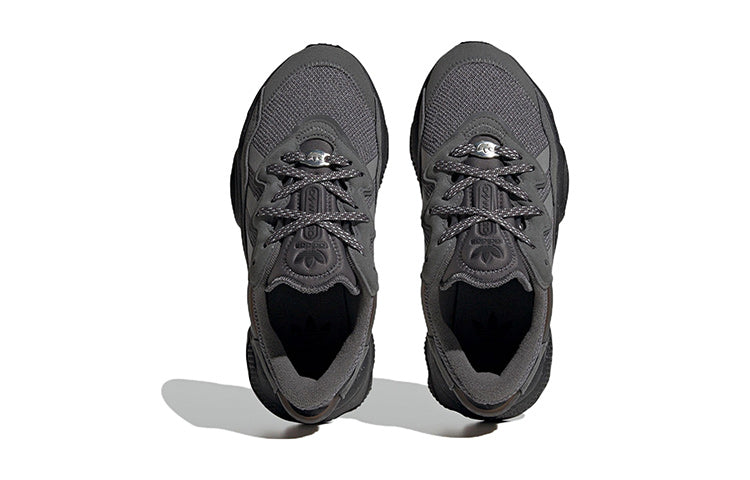 Adidas originals ozweego series j удобные и универсальные нескользящая износостойкая легкая детская повседневная обувь серый подростки
