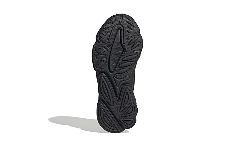 Adidas originals ozweego series j противоскользящая дышащая поддержка детская повседневная обувь черный подростки