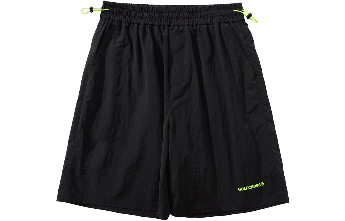 Golfkross rangli to'qnashuv harflari logotipi kashtado'zlik erkin beshta sport ish shimlari bir xil paragrafli erkaklar va ayollar