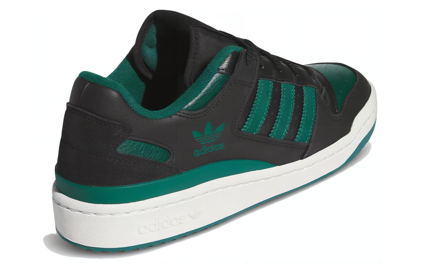 Adidas originals forum 84 low cl амортизирующие износостойкие бордшорты с низким верхом мужские черно-зеленые