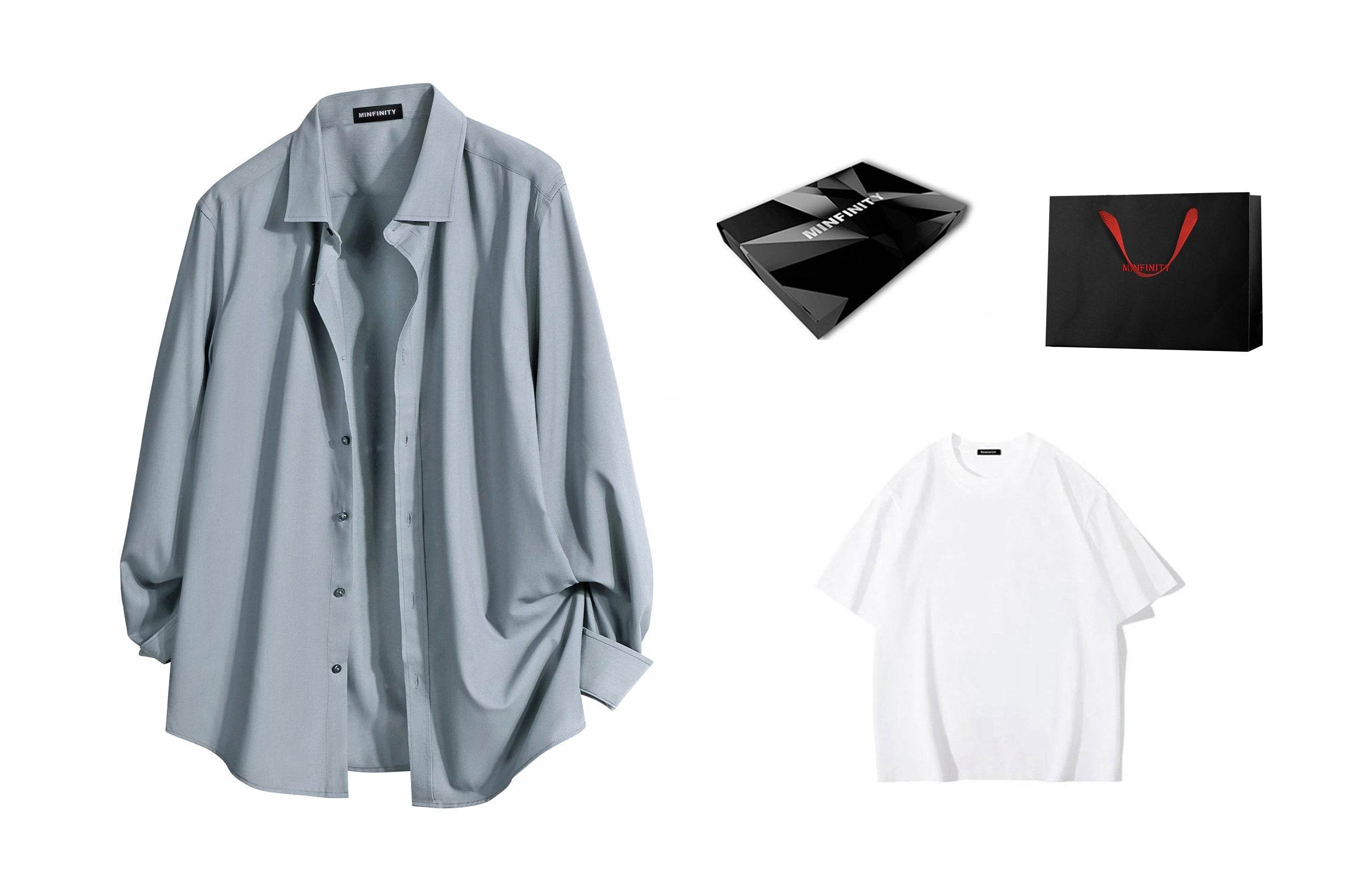 Рубашка мужская Minfinity - Boxette Shop