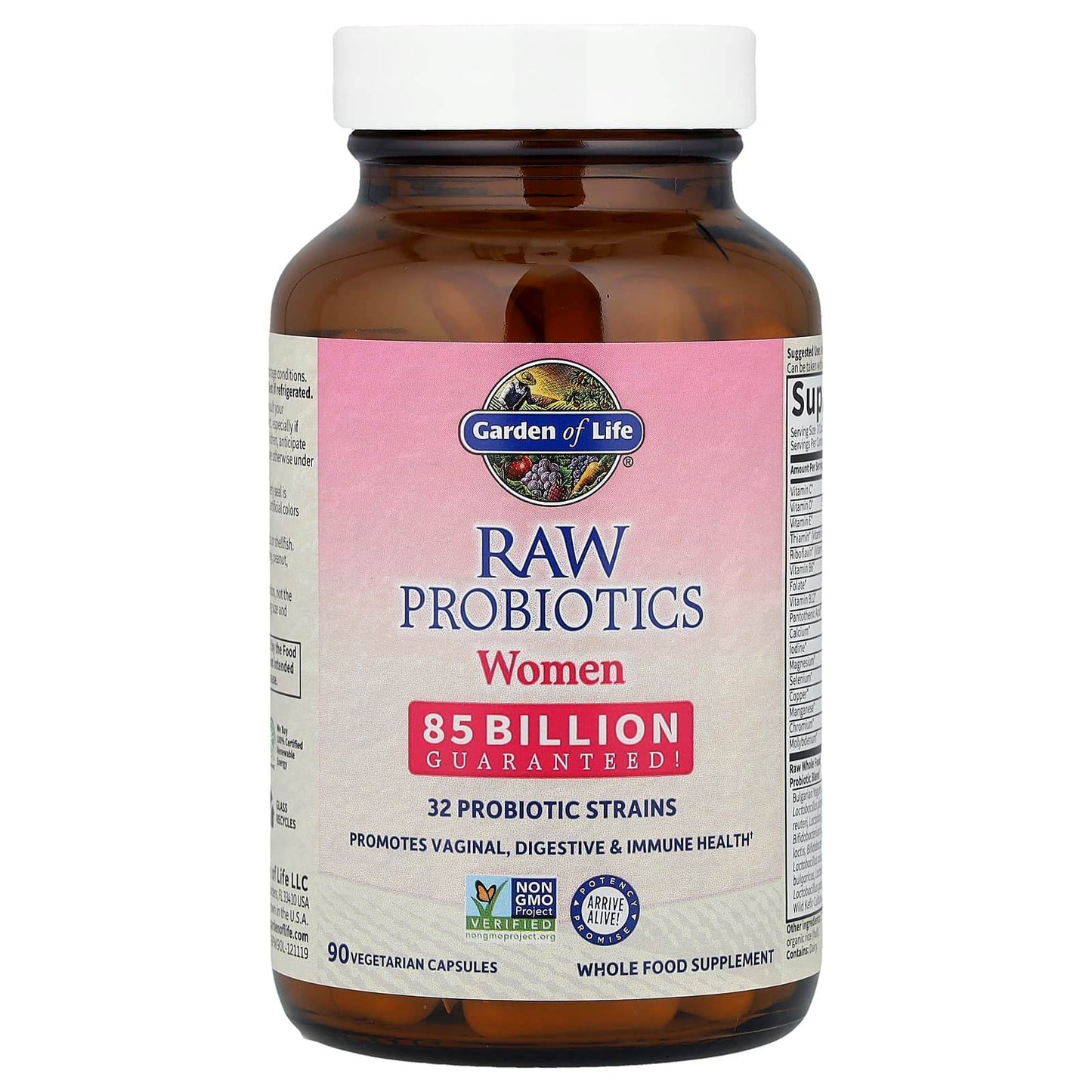 БАД Garden of Life RAW Probiotics, для женщин, 85 капсул - Boxette Shop