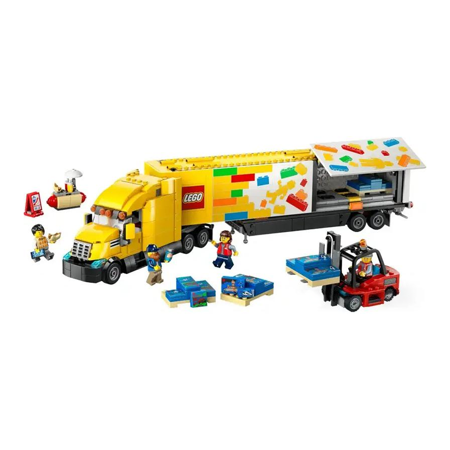 Конструктор LEGO "Желтый транспортер" (60440) - Boxette Shop
