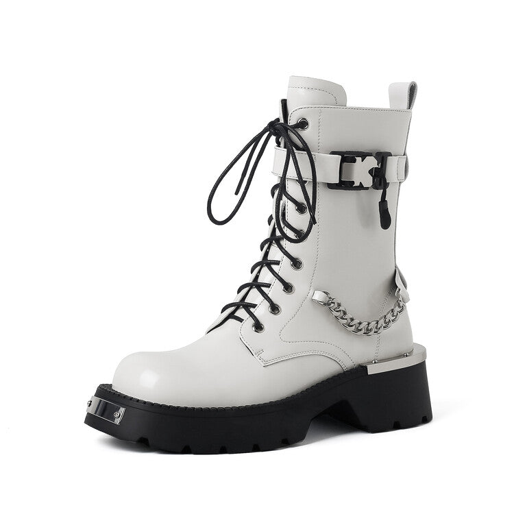 Balletcat коровьей кожи металлик личности моды сладкий прохладный небольшой короткие мартин сапоги женские