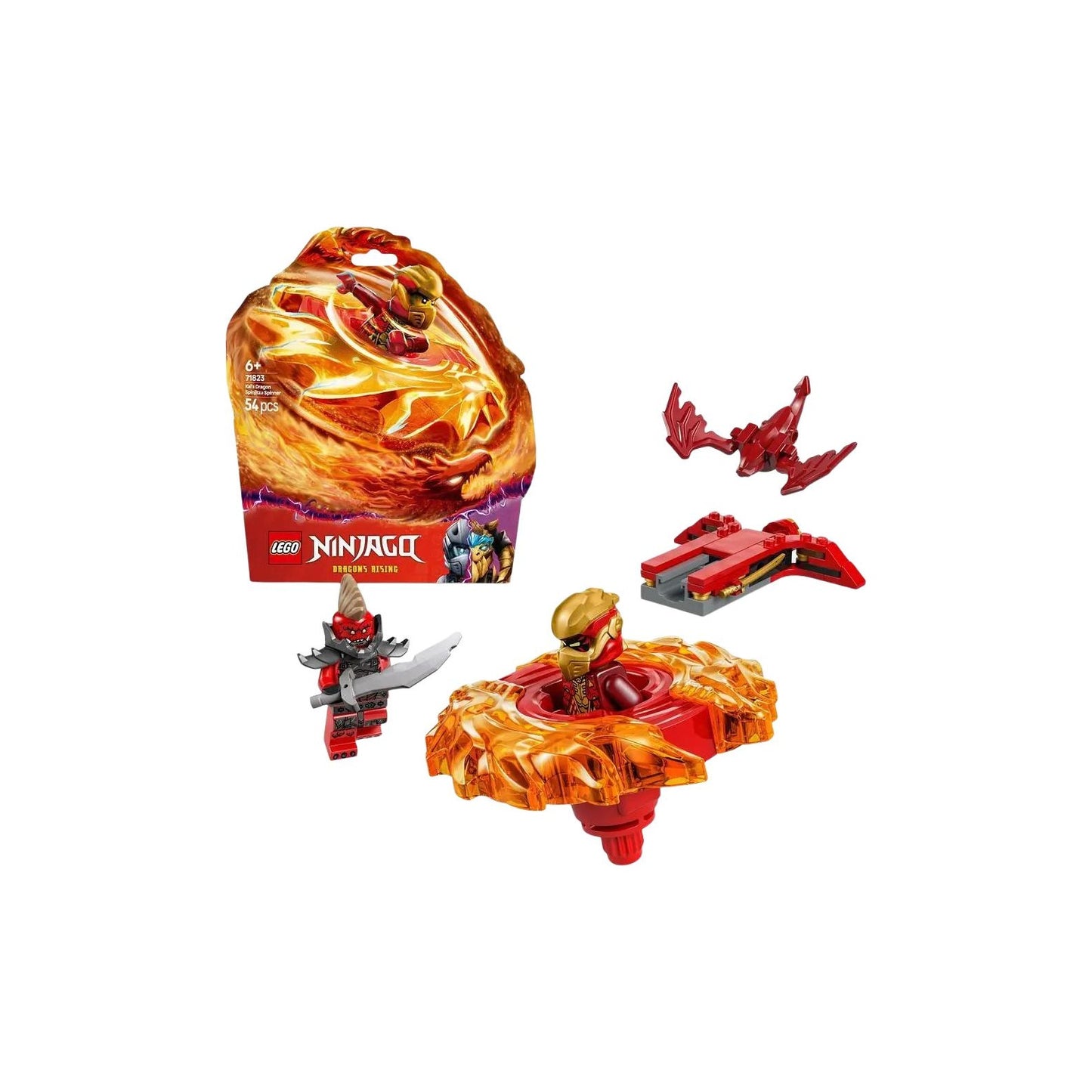 LEGO konstruktori "Kai's Dragon - Phantom Spinner" (71823)