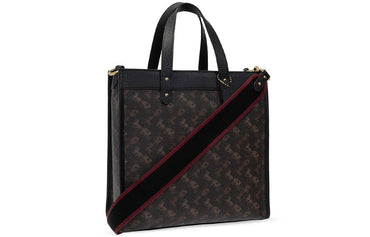 Сумка женская Coach Field 30 Horse-drawn Carriage Print - Boxette Shop