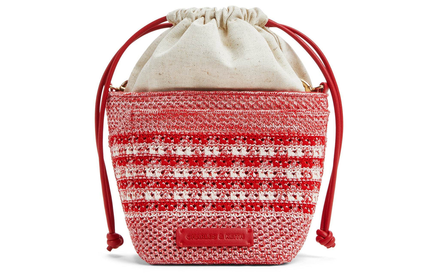 Сумка женская Charles&Keith Dopamine Weave Series Skeleton - Boxette Shop