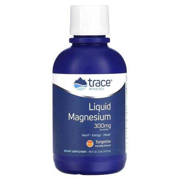 БАД Trace, Жидкий магний, мандарин, 300 мг, 473 мл - Boxette Shop