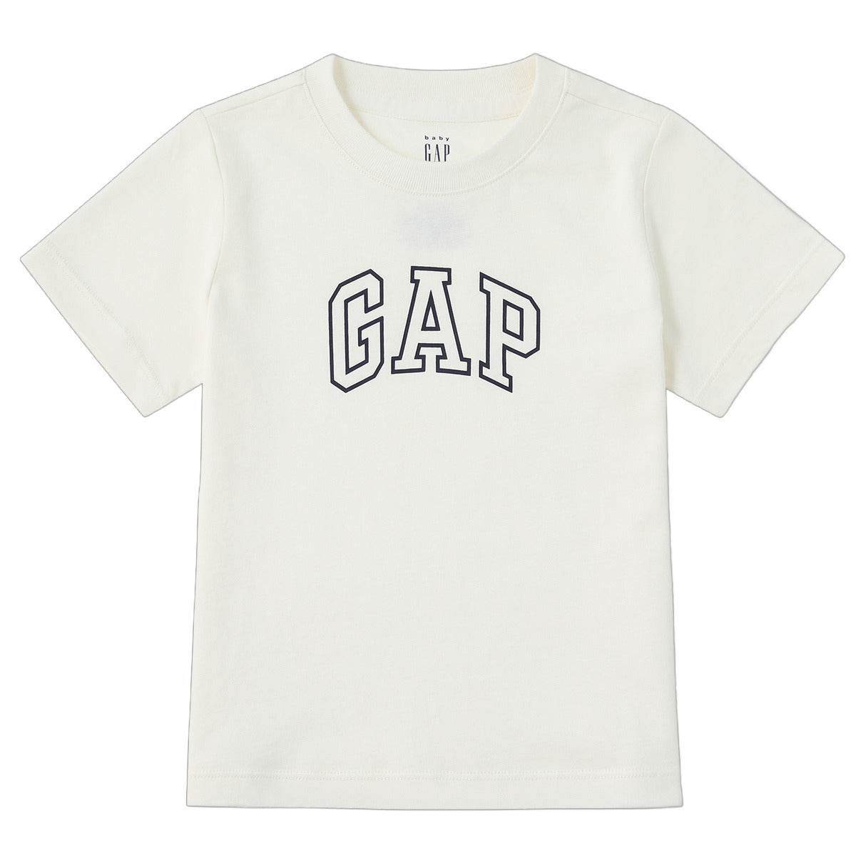 Gap футболка мальчики и девочки хлопок круглый вырез удобный короткий рукав детские модели - Boxette Shop
