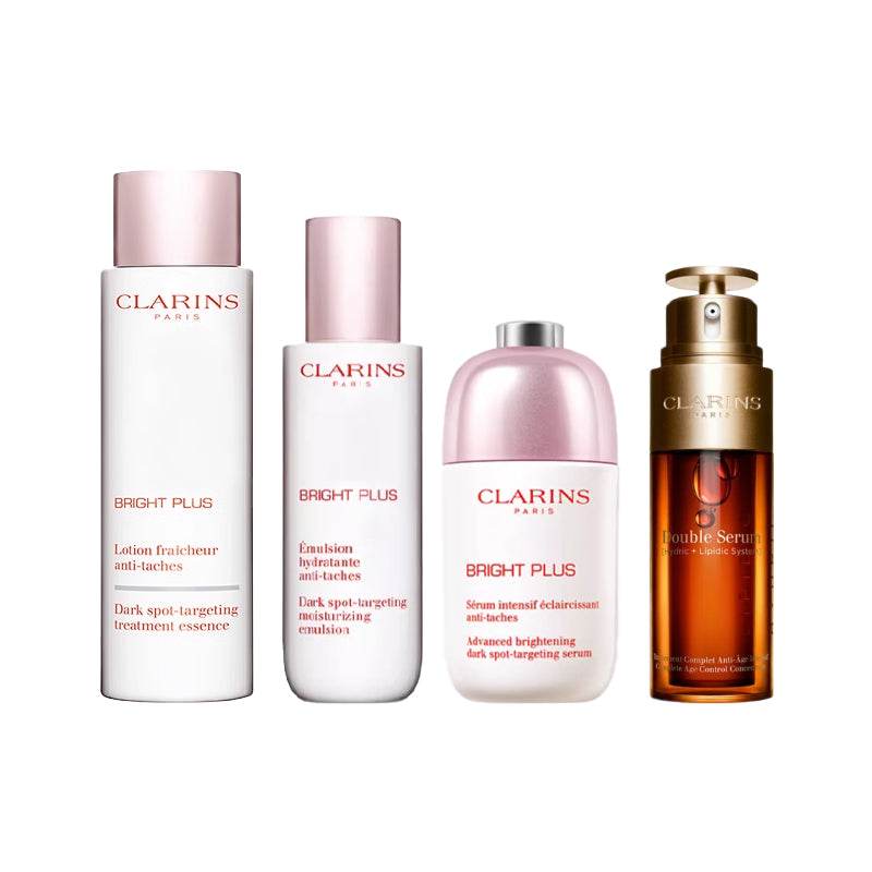 Набор средств по уходу за кожей Clarins Bright Plus - Boxette Shop