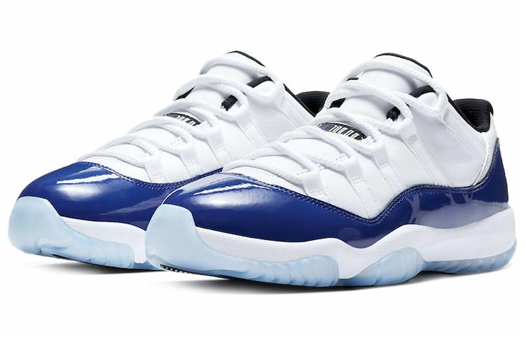 Ayollar uchun Air Jordan 11 Retro past "Concord Sketch" krossovkalari