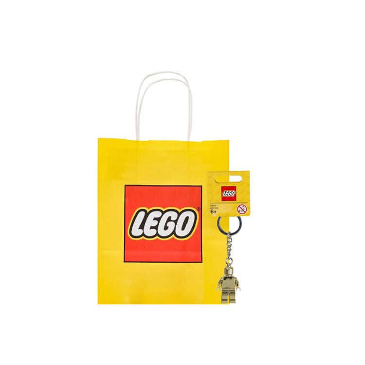 Брелок LEGO Classic Series "Маленький Золотой Человек" (850807) - Boxette Shop