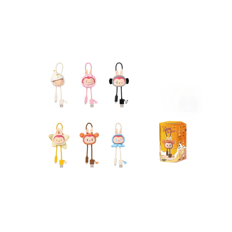 Кабель Lightning/Type C Pop Mart Labubu - Boxette Shop
