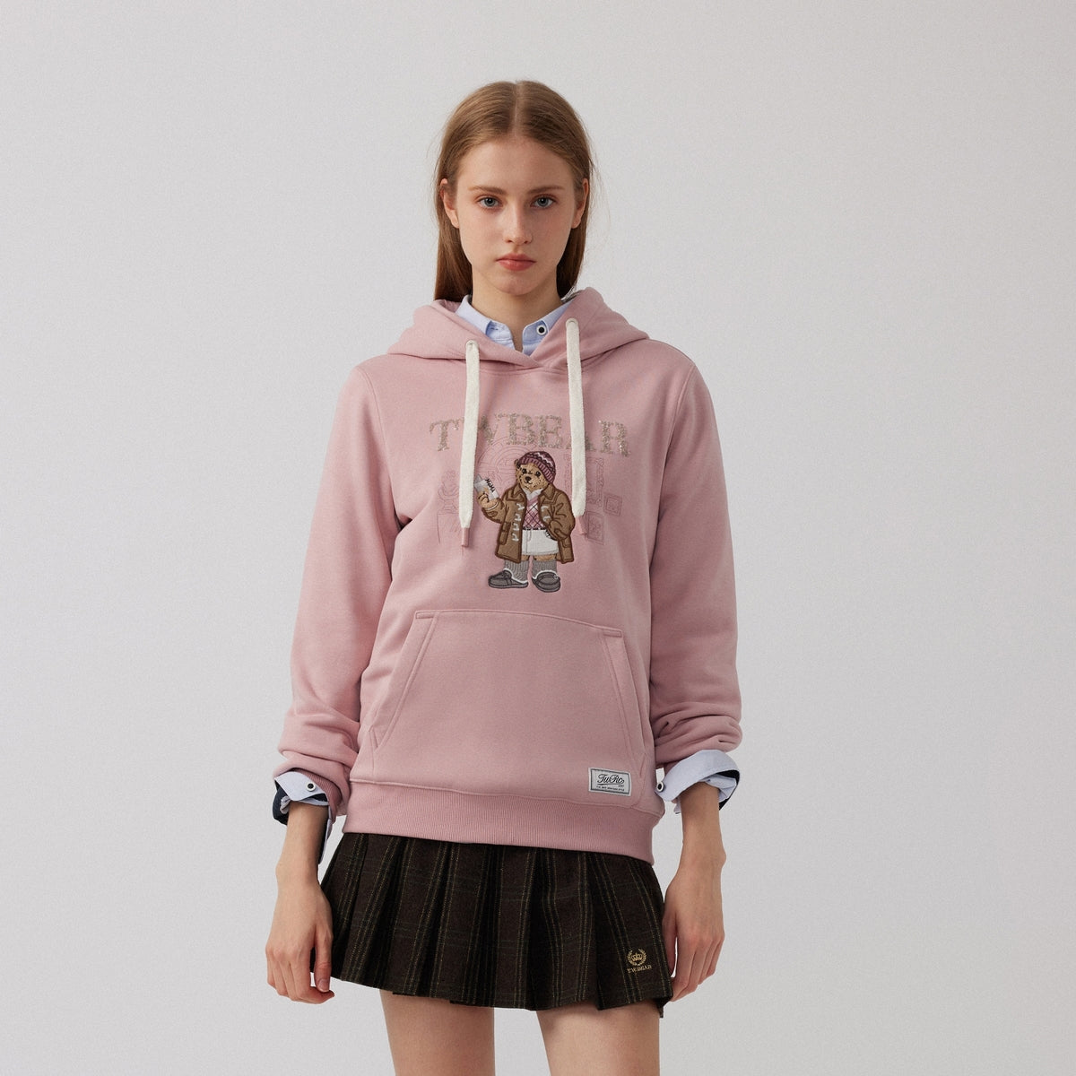 Худи женское Teenie Weenie Bear College Style