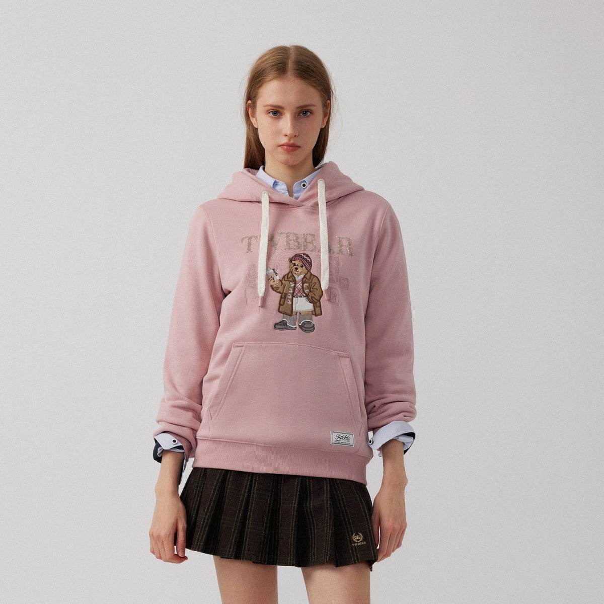 Худи женское Teenie Weenie Bear College Style - Boxette Shop