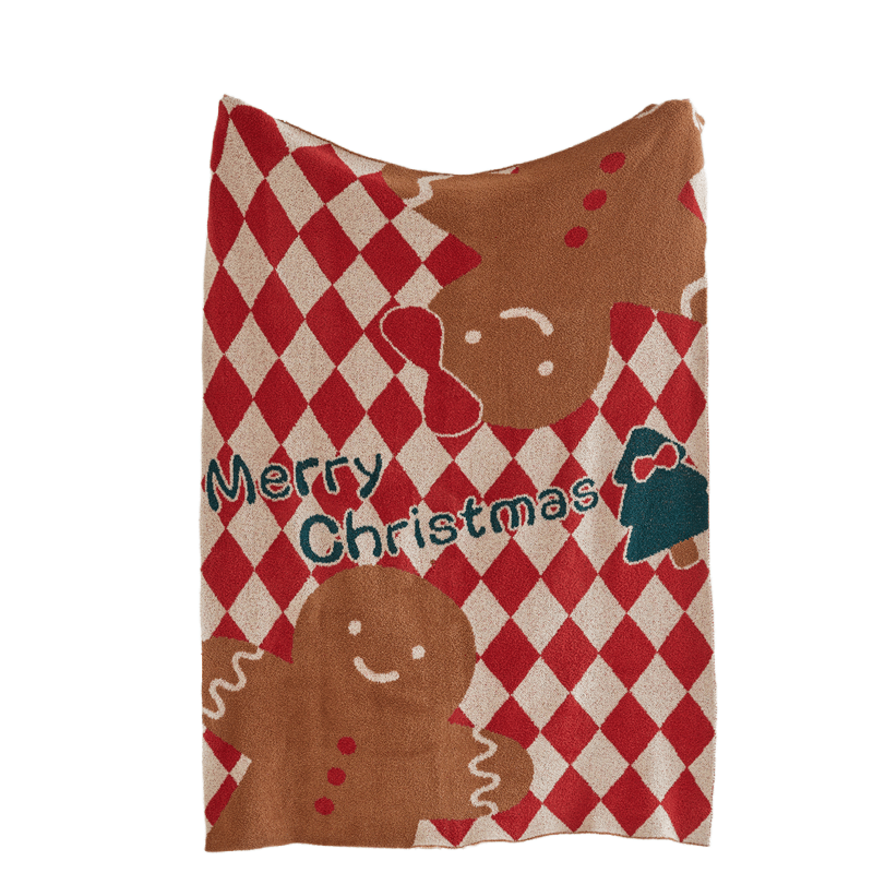 Одеяло-кокон универсальное Бархат Рождество - Boxette Shop