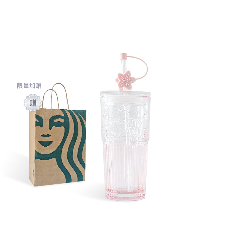 Starbucks yozgi shaftoli gullari idishi
