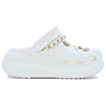 Шлепанцы женские Crocs Crush Clog Baroque Pearl EVA - Boxette Shop