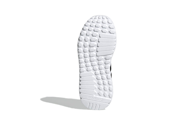 Adidas originals la trainer lite ткань дышащий низкий верх атлетические casual обувь белый черный средний маленькие дети