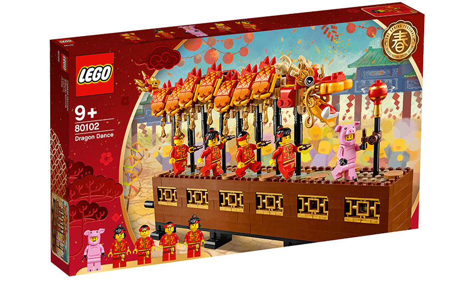 LEGO konstruktori "Yangi yil seriyasi: Ajdaho raqsi" (80102)