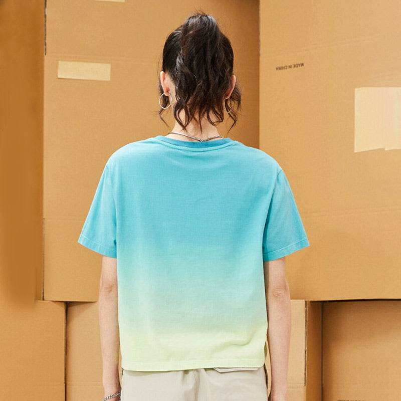 Футболка женская Dickies Ss22 Gradient Letter Straight S - Boxette Shop