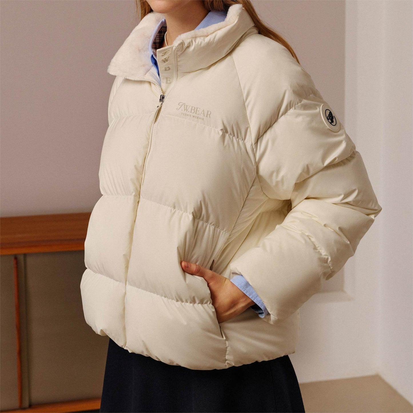Пуховик женский Teenie Weenie Bear Winter Cloud Feeling Puff - Boxette Shop