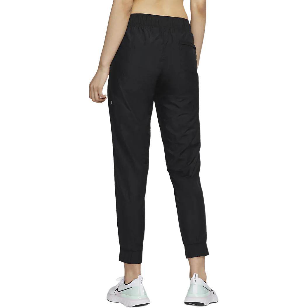 Женские черные брюки nike air athleisure woven trousers - Boxette Shop
