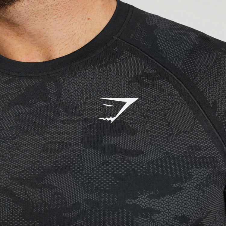 Спортивная футболка мужская Gymshark Geo Seamless