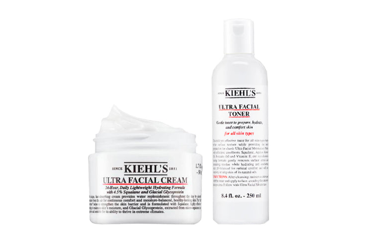 Набор тонер + крем Kiehl's