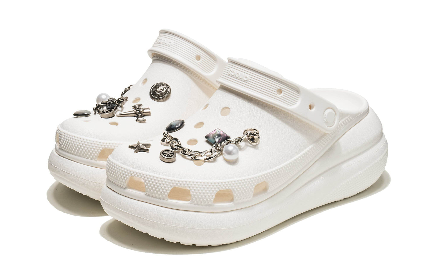 Шлепанцы Crocs Crush Clog Duke Dark Goth Spider - Boxette Shop