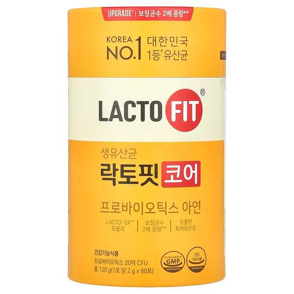 БАД Lactofit, Пробиотик, сердцевина, 60 стиков - Boxette Shop