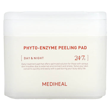 Очищающее средство MEDIHEAL Phyto-Enzyme Peeling Pad Day & Night 90 подушек, 200 мл - Boxette Shop