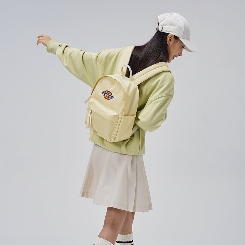 Dickies простая мода молния закрытия полиэстер плечо сумка небольшой мужской и женской пары модели розовый/синий/кремовый желтый/красный/бежевый миндаль
