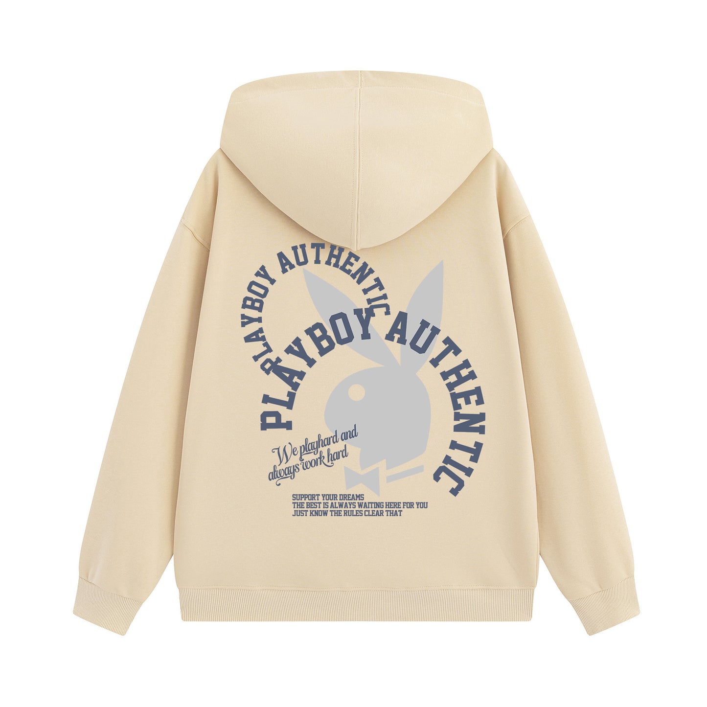 Erkaklar uchun Playboy kapshonli ko'ylagi