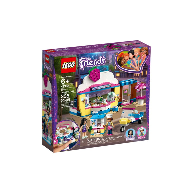 LEGO Friends Oliviyaning qulupnay pishiriq kafesi (41366)