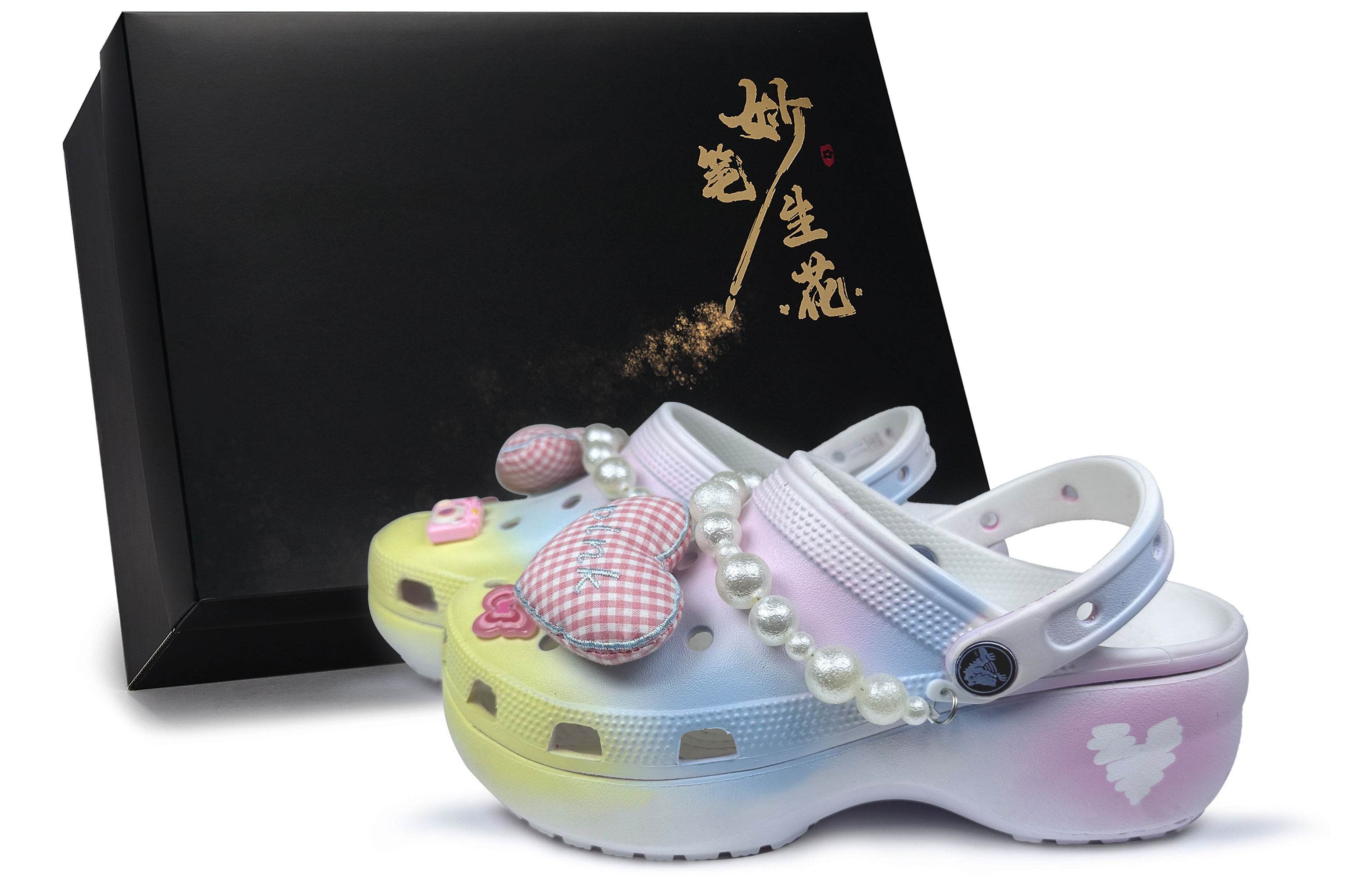 Шлепанцы Crocs Classic Platform Clog EVA Fantasy Love - Boxette Shop