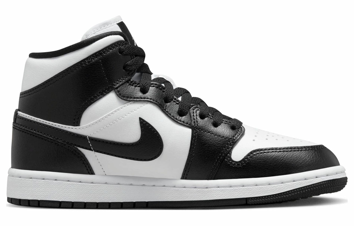 Jordan Air Jordan 1 Mid "Qora oq Panda" krossovkalari
